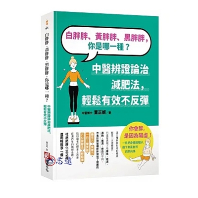 白胖胖、黃胖胖、黑胖胖，你是哪一種？：中醫辨證論治減肥法