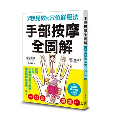 手部按摩全圖解:7秒見效的穴位舒壓法